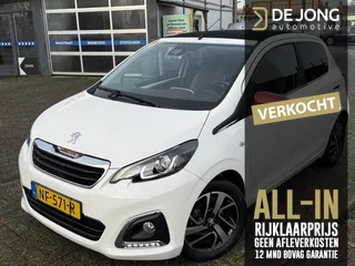 Peugeot 108 Cabrio - TOP! Roland Garros | ALL IN RIJKLAAR | Cabrio | Camera | Airco | Climate Controle | Luxe uitvoering