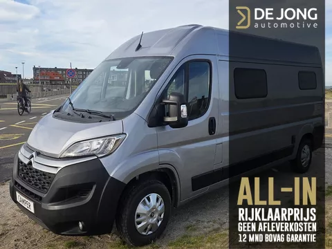Citroen Jumper Buscamper 33 2.2BlueHDI 140pk Buscamper met volledig nieuwe inrichting. Zeer complete camper met oa zonnepanelen, complete keuken en volledige 12 maanden BOVAG garantie