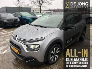 Citroen C3 1.2 PureTech Max ALL-IN RIJKLAARPRIJS/Climate Controle/Apple Carplay/Parkeersensoren/Duo-Tone