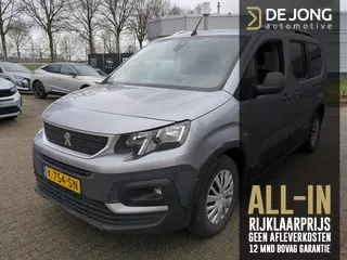 Peugeot Rifter Long 1.2 Puretech Long Active 7p. ALL-IN rijklaarprijs/Navi/Parkeersensoren/7-zits/Airco