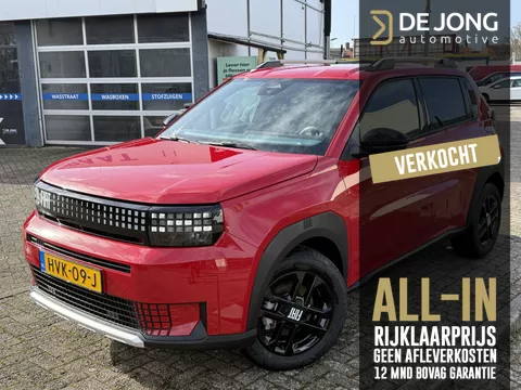 Fiat Grande Panda 1.2 Hybrid ICON ALL-IN RIJKLAARPRIJS/Hybride/Apple Carplay/Airco/16"Velgen zwart