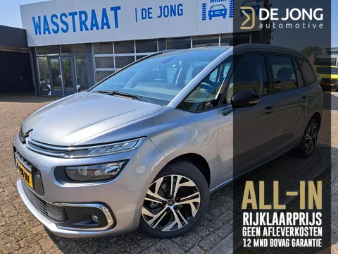 Citroen Grand C4 SpaceTourer 1.2 PureTech C-Series 7"/Navigatie/Trekhaak/Stoelverwarming/Camera/PDC v+a/Cruise/Climate/Bluetooth/GEEN AFLEVERKOSTEN