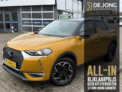 DS 3 Crossback 1.2 PureTech Chic ALL-INRIJKLAARPRIJS/Apple carplay/Parkeersensoren/Airco/Keyless