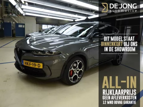 Alfa Romeo Tonale 1.5T Hybrid Veloce ALL-INRIJKLAARPRIJS/Tech Pack/Premium Pack/Tech Pack/Lederen bekleding