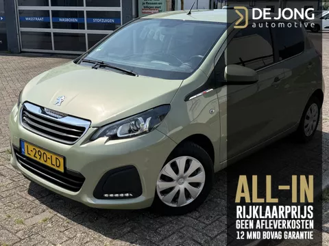 Peugeot 108 1.0 e-VTi Active ALL-INRIJKLAARPRIJS/Airco/Bluetooth/Donker glas/Pack Style