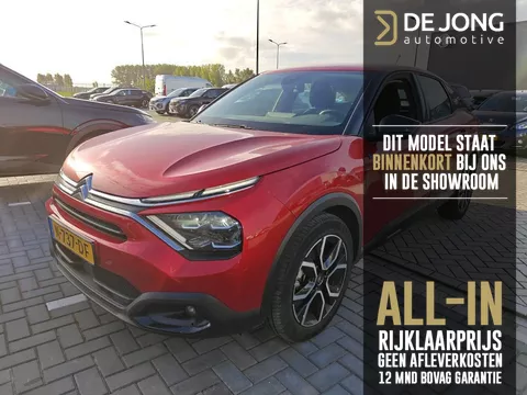 Citroen &Euml;-C4 Feel 50 kWh ALL-INRIJKLAARPRIJS/Apple Carplay/Parkeersensoren/Pack Winter/Adaptieve Cruise Controle