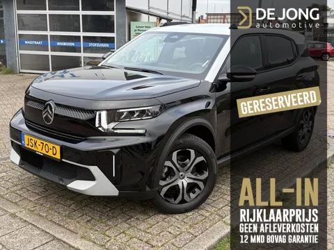 Citroen C3 Aircross 1.2 Hybrid 145pk Plus ALL-INRIJKLAARPRIJS/Camera/Apple Carplay/Airco/Lage kilometerstand