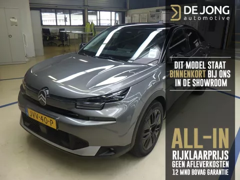 Citroen C4 1.2 Hybrid 145pk Collection ALL-INRIJKLAARPRIJS/Keyless/Camera/Duo-Tone/17"Zwarte Velgen/Apple carplay