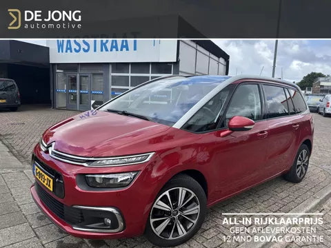 Citroen Grand C4 SpaceTourer 1.2 PureTech Shine Camera/Elektrische klep/Sensoren rondom/Keyless/Riem vervangen/GEEN AFLEVERKOSTEN