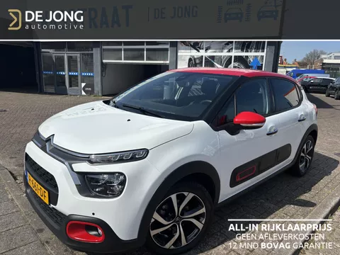 Citroen C3 1.2 PureTech Shine Navi/Camera/Keyless entry en start/Duo-Tone/17&quot;Velgen/GEEN AFLEVERKOSTEN