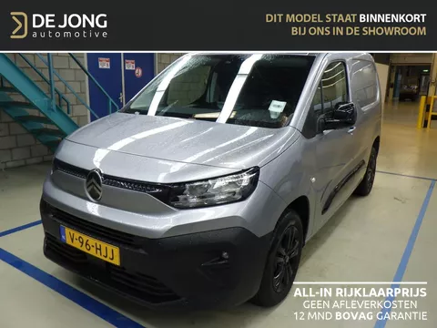 Citroen Berlingo 1.5 BlueHDi 130 EAT8 S&amp;S L1 Apple Carplay/Camera/16&quot;Velgen zwart/Laadvloer/Keyless/Pack Look/Trekhaak/GEEN AFLEVERKOSTEN