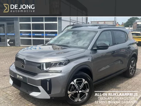 Citroen C3 Aircross 1.2 Hybrid 145pk Max Navi/Camera/Dodehoekbewaking/17&quot;Velgen/GEEN AFLEVERKOSTEN