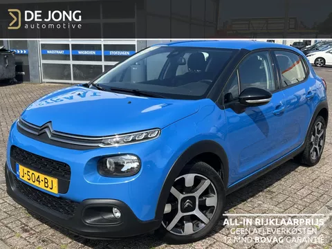 Citroen C3 1.2 PureTech Shine Navi/Camera/Apple-Carplay/17&quot;Lichtmetalen Velgen/GEEN AFLEVERKOSTEN