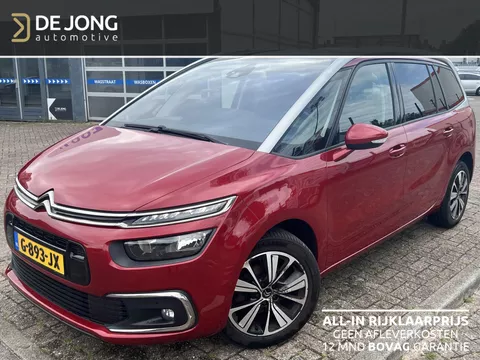 Citroen Grand C4 SpaceTourer 1.2 PureTech Shine Camera/Elektrische klep/Sensoren rondom/Keyless/Riem vervangen/GEEN AFLEVERKOSTEN
