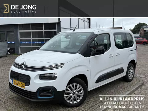 Citroen &euml;-Berlingo Feel 50 kWh Airco/Camera/Groot Scherm/Parkeersensoren/320km actieradius/GEEN AFLEVERKOSTEN