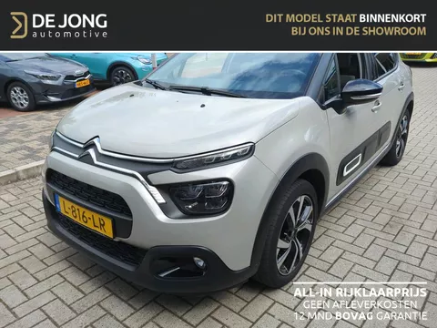 Citroen C3 1.2 PureTech Shine Camera/Navi/Apple Carplay/Duo-Tone/17&quot;Velgen/GEEN AFLEVERKOSTEN